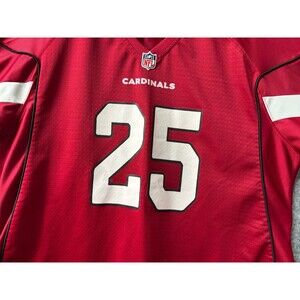 Arizona Cardinals Christian #25 NFL Pro Line Custom Jersey Mens 2XL Red